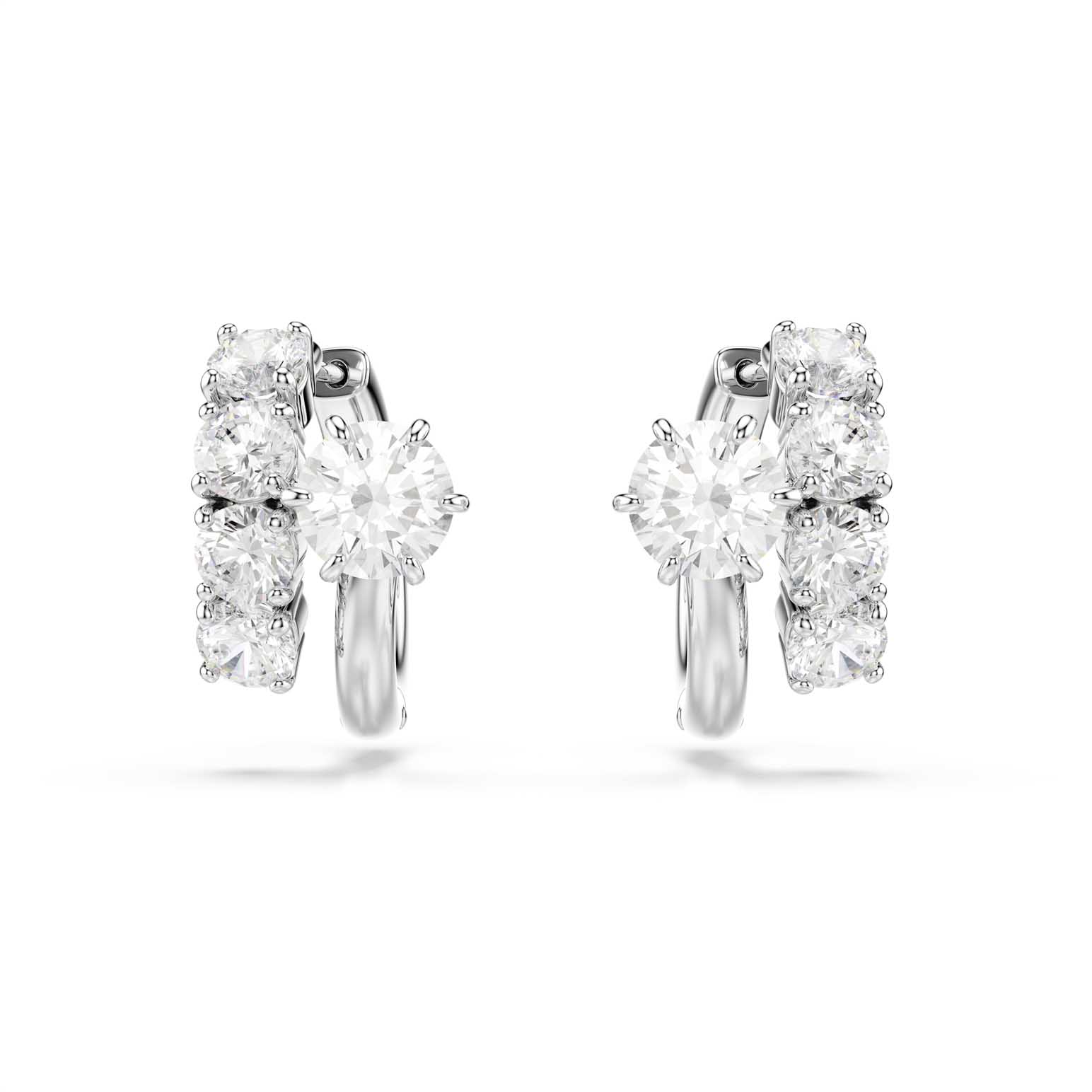 Swarovski Matrix Hoop Earrings